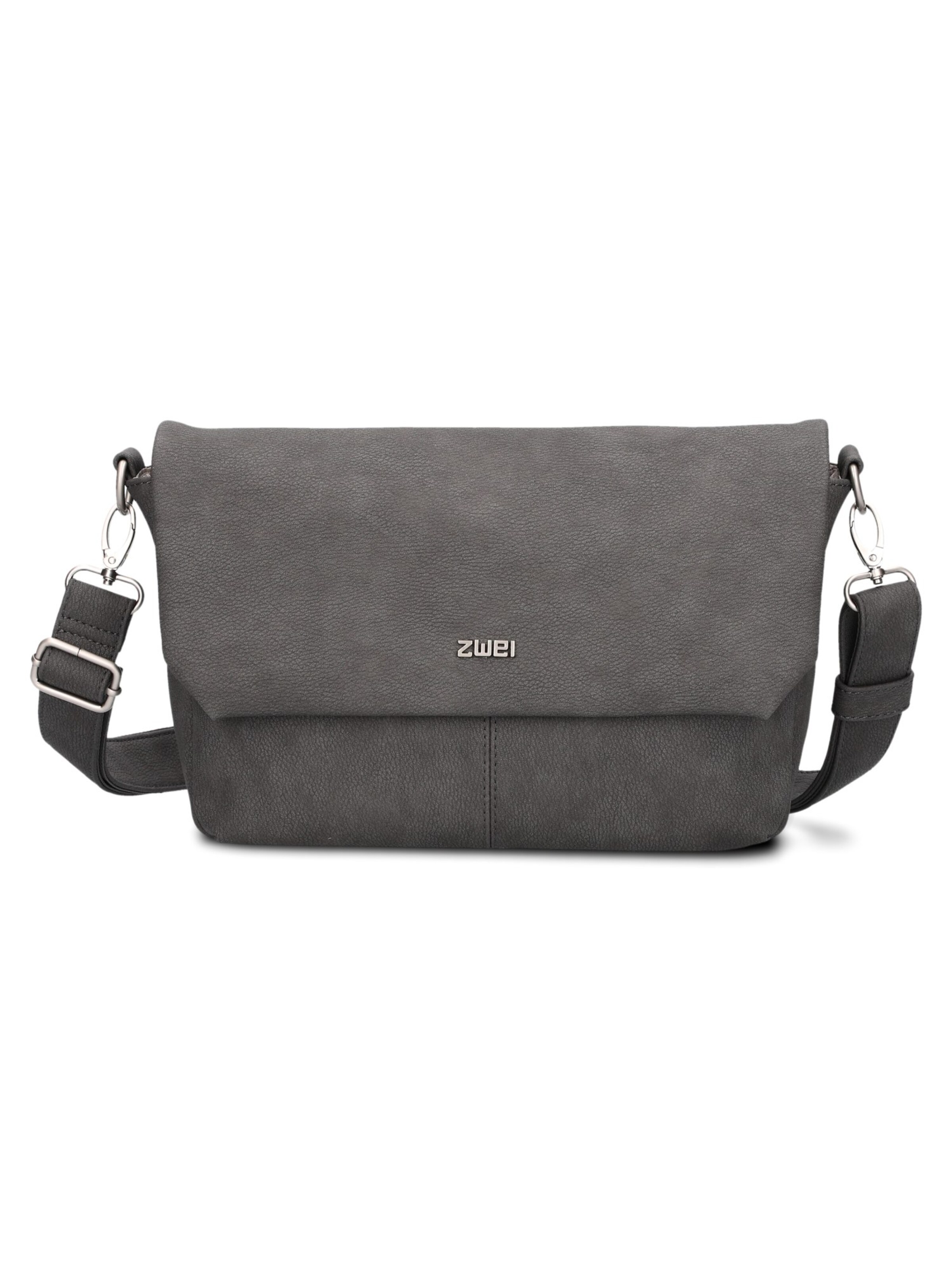 ZWEI Handtas 'MADEMOISELLE' in Grijs: voorkant