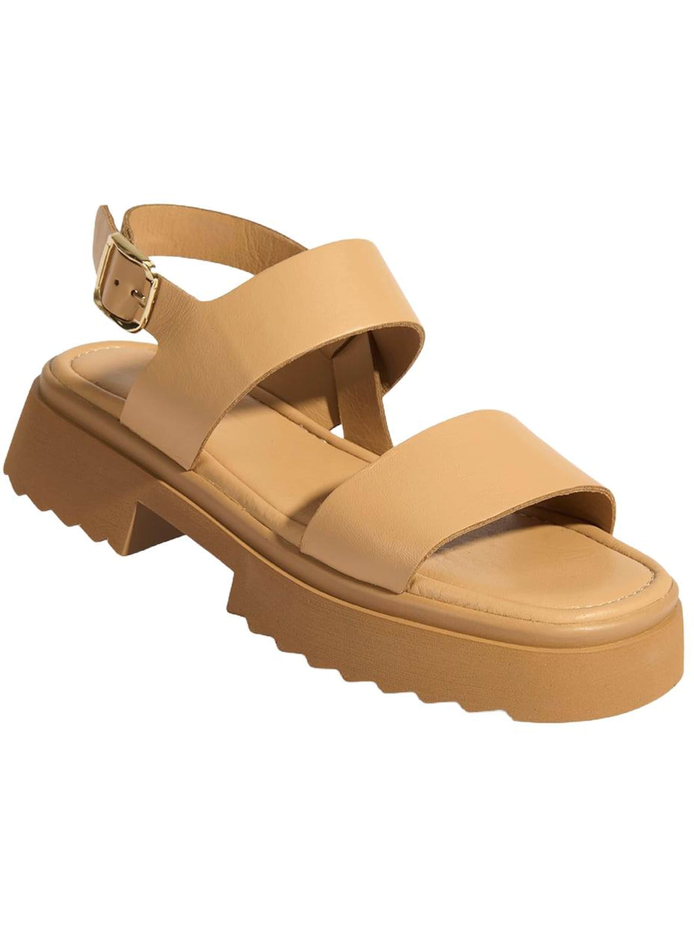 Desa - Sandalias en amarillo