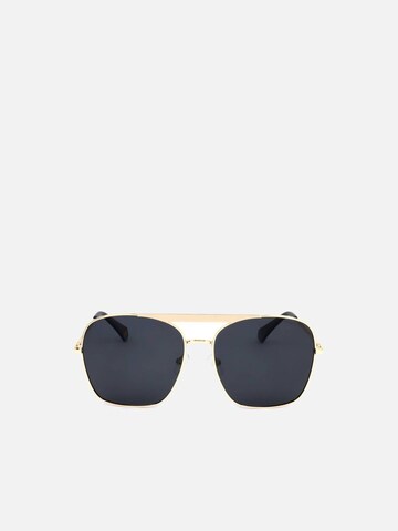 Polaroid Sunglasses in Gold: front