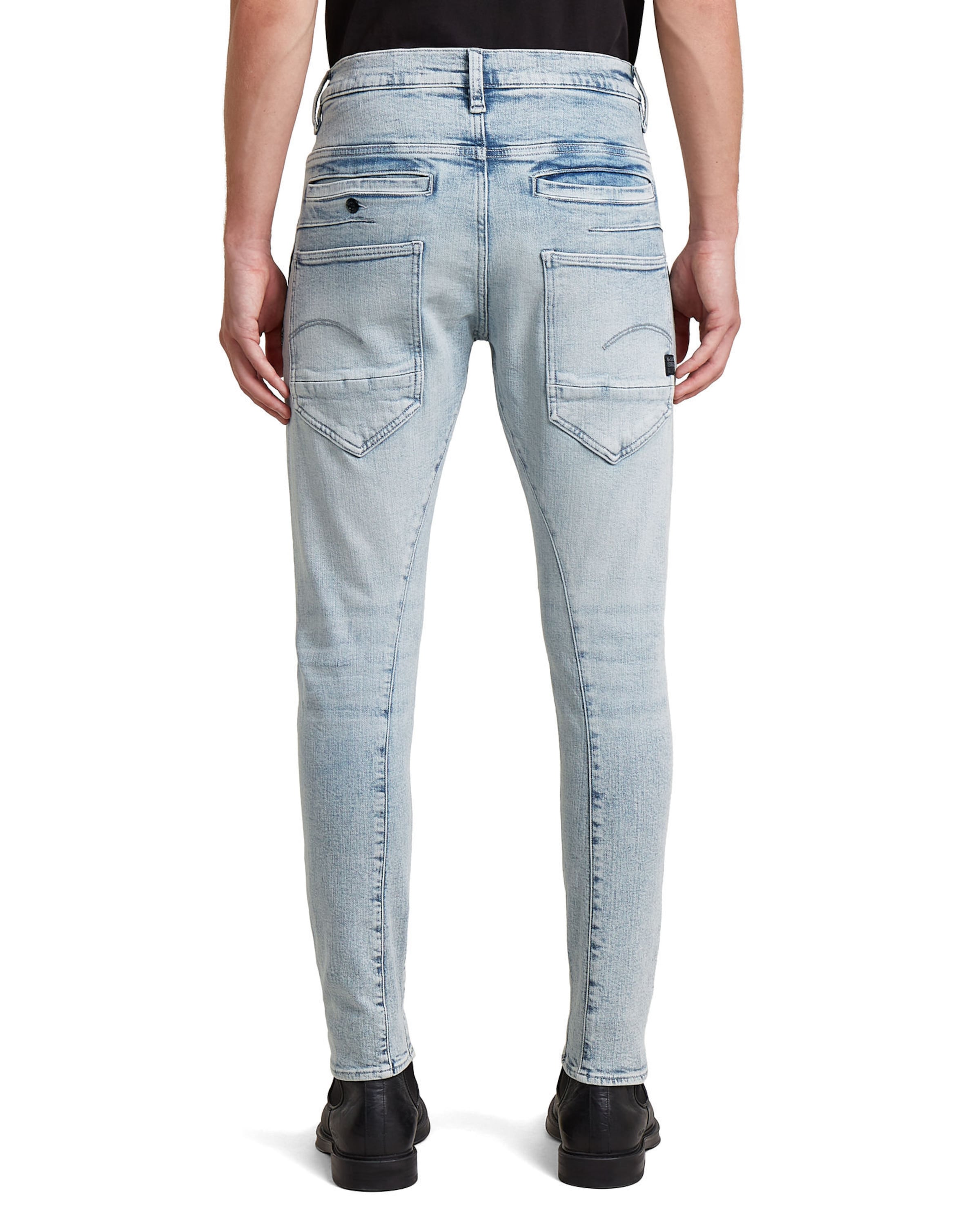 G-STAR Slimfit Jeans 'D-Staq Slim Jeans' in Blauw