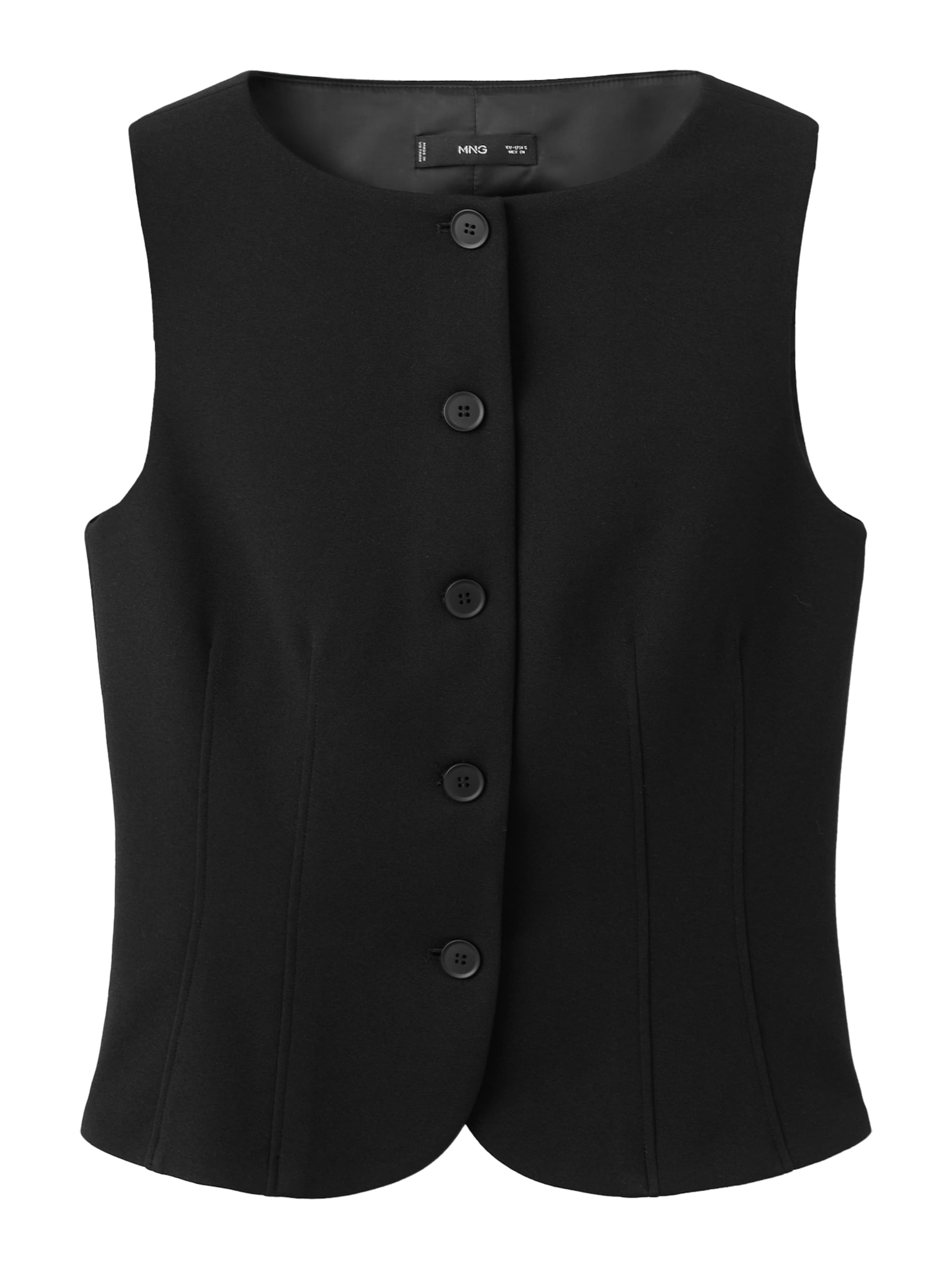 MANGO Мъжка елек за костюм 'AVAY' в черно, Преглед на продукта