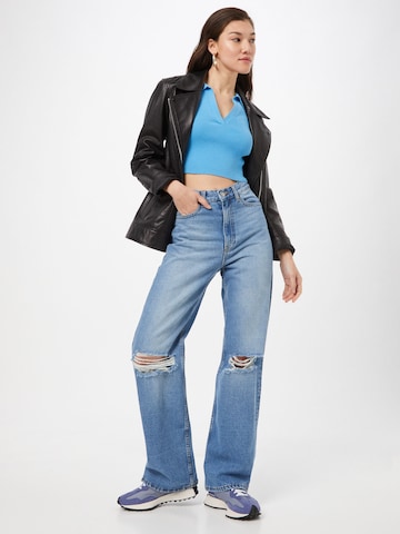 Dr. Denim Wide leg Jeans 'Echo' in Blauw