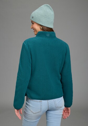 POLARINO Fleecejacke in Grün