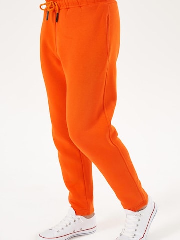 LOUIS LECLER Slim fit Pants 'Lucien' in Red