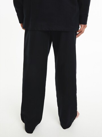 Calvin Klein Underwear تقليدي سروال البيجاما بلون أسود