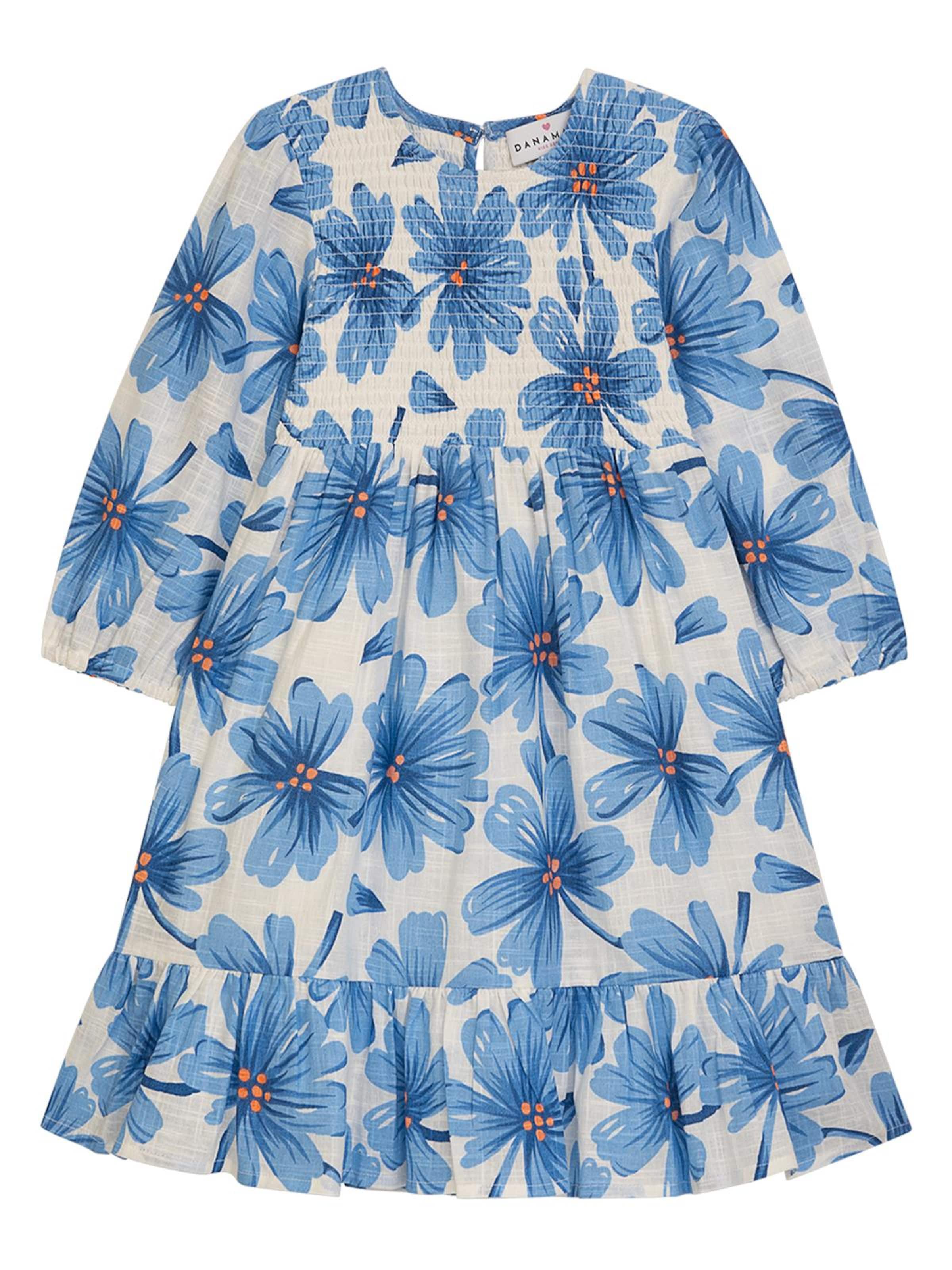 Danamade Kleid 'DANAMADE Kleid DMARLA'‌‌‌‌‌‌‌‌‌ in Blau: Vorderseite