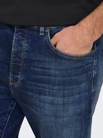 Only & Sons Tapered Jeans 'ONSYOKE' in Blue