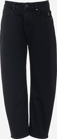 Barrel Jeans 'Yoana' di Elias Rumelis in nero: frontale