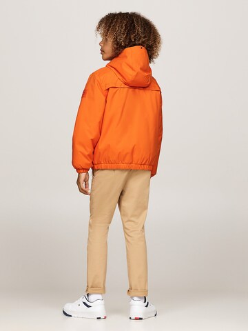 TOMMY HILFIGER Übergangsjacke in Orange