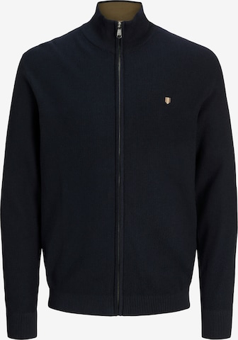 JACK & JONESKardigan 'JPRBLUREX' - plava boja: prednji dio