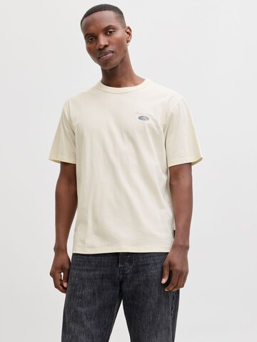 JACK & JONES - Camiseta en blanco: frente