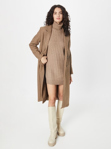 NLY by Nelly Knitted dress in Brown