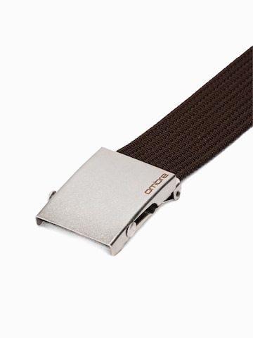 Ceinture 'A029' Ombre en marron : devant