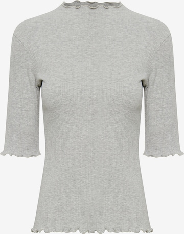 KAREN BY SIMONSEN Shirt 'Candace' in Grey: front