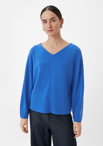 COMMA Sweatshirt in Blue: front