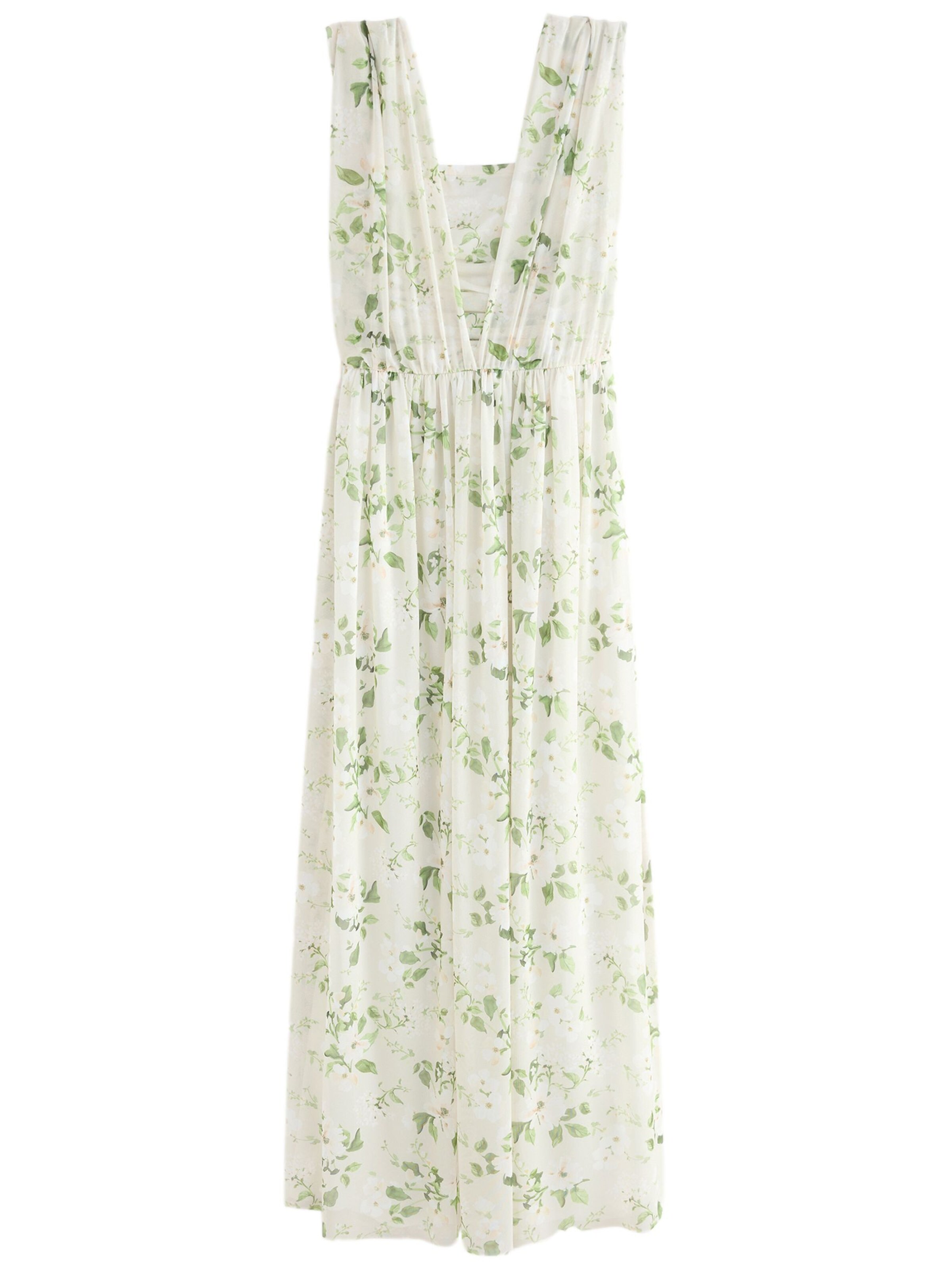 Next Jurk in Groen: voorkant