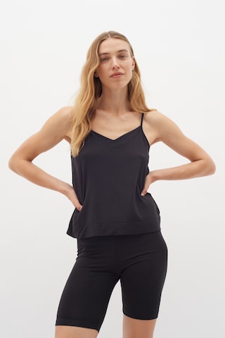 InWear Top 'Lil' in Zwart: voorkant
