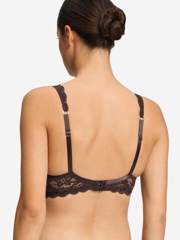 Hanro Bralette Bra 'Moments' in Brown