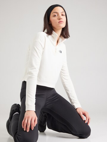 THE NORTH FACE Αθλητικό πουλόβερ σε λευκό: μπροστά