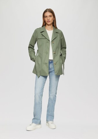 Cappotto di mezza stagione di s.Oliver in verde