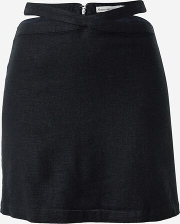 Abercrombie & Fitch - Falda en negro: frente
