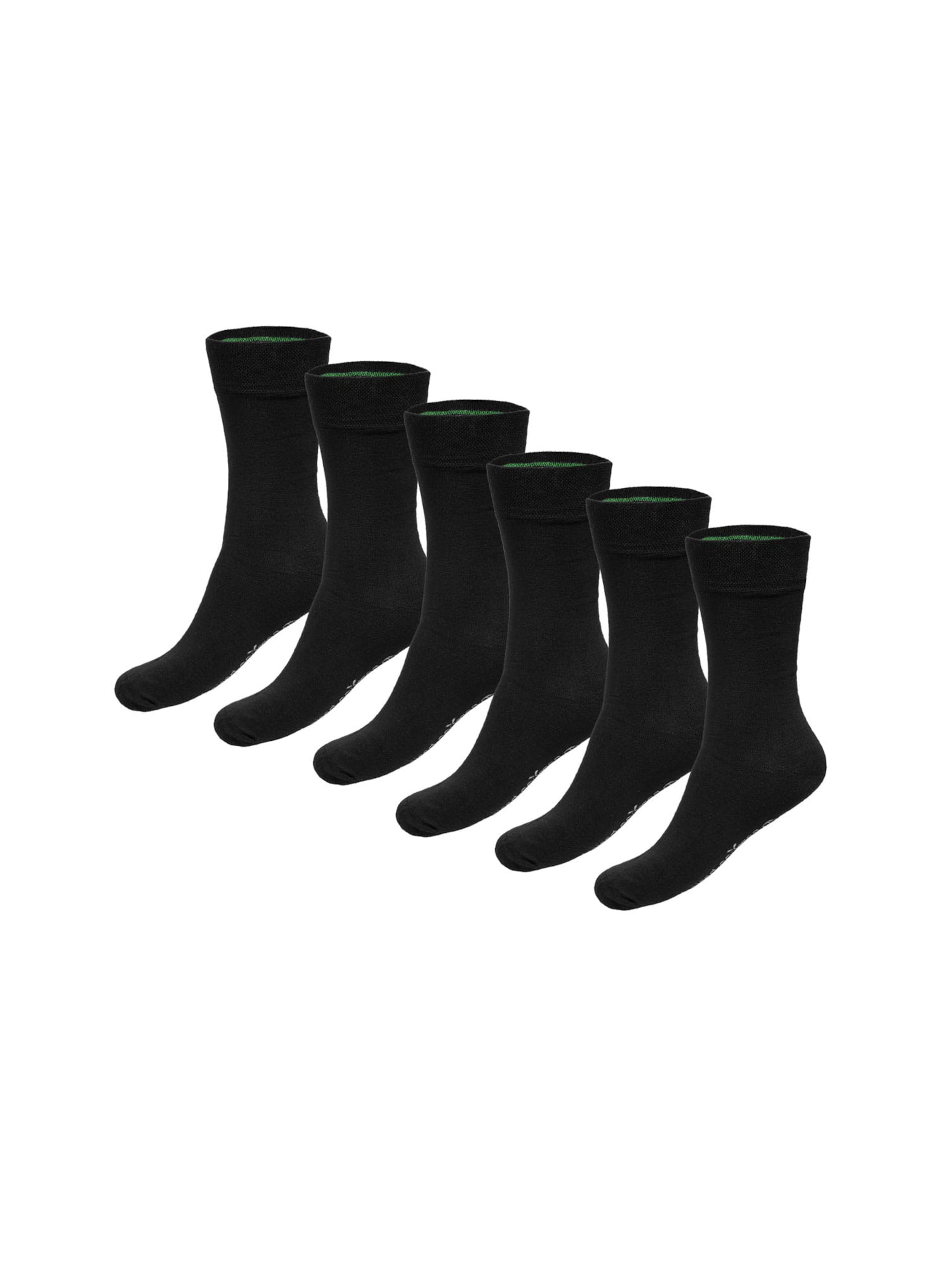 Bamboo basics Socks 'Beau' in Black: front