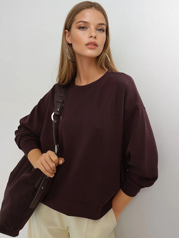 Busem - Sweatshirt em vermelho