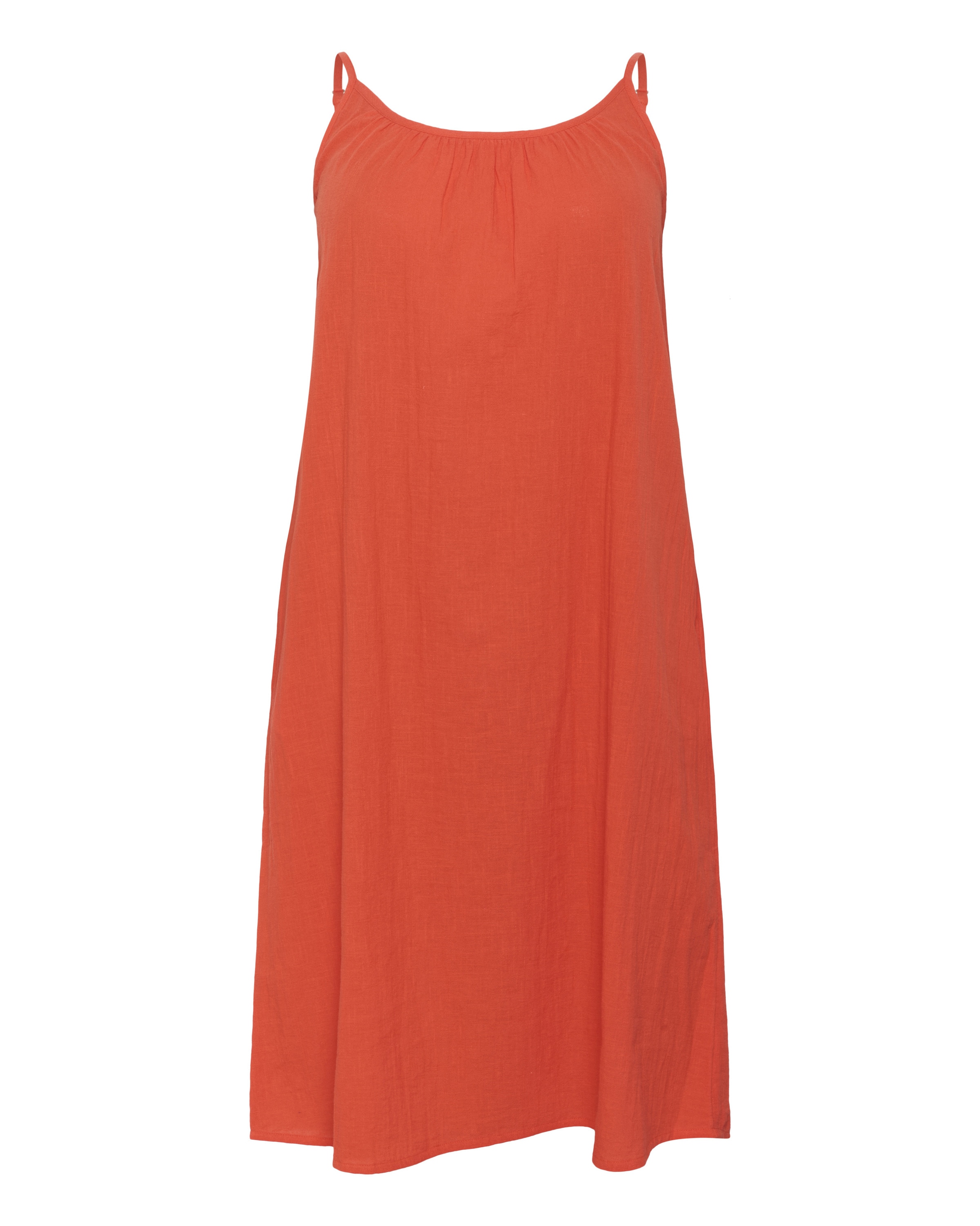 KAFFE CURVE Kleid 'Paula' in Rot: Vorderseite