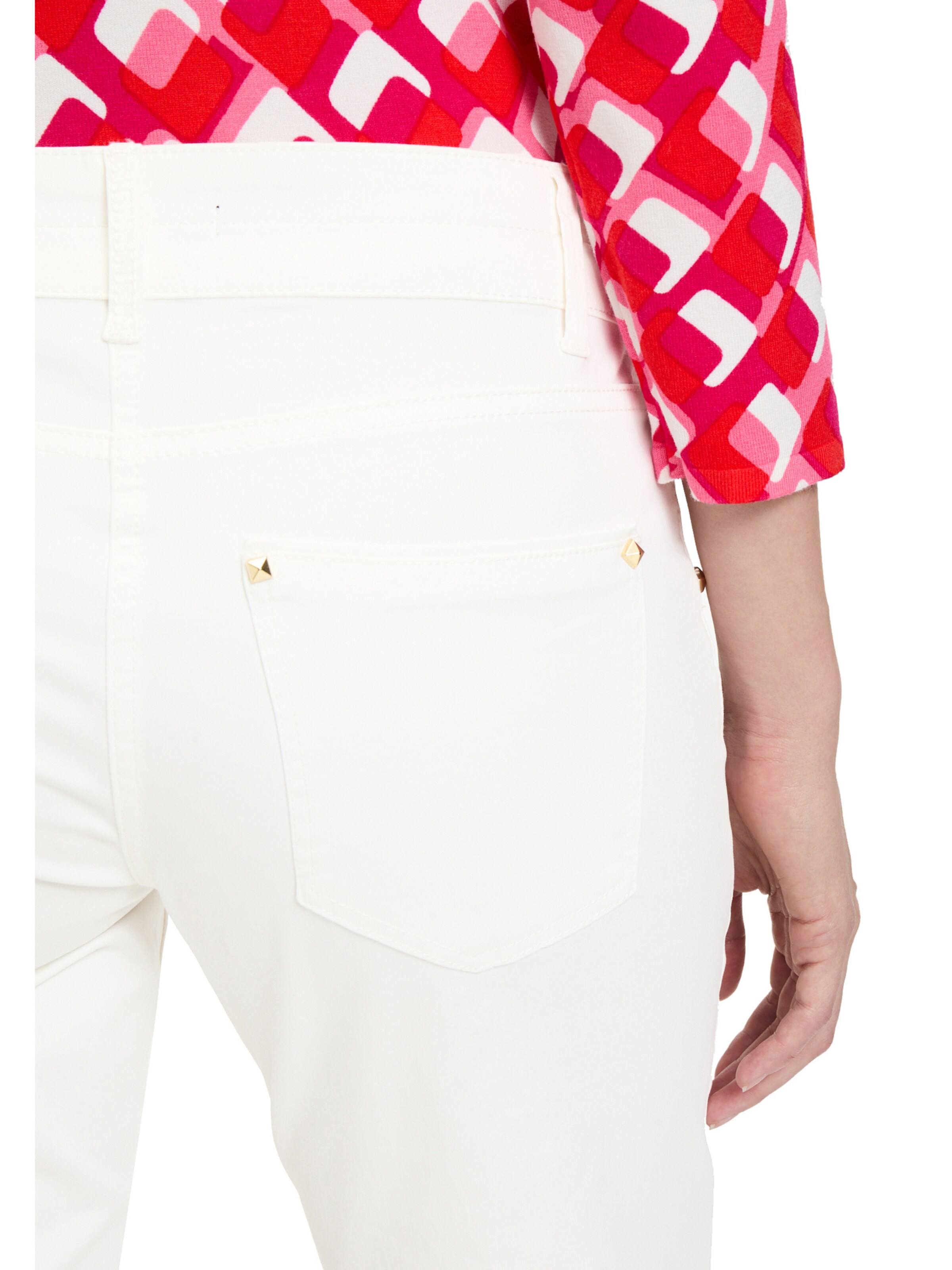 Slimfit Pantaloni di Betty Barclay in bianco