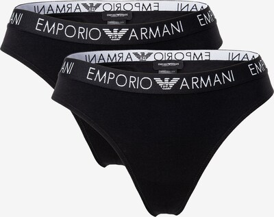 Emporio Armani String in de kleur Zwart, Productweergave