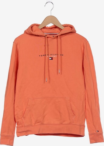 TOMMY HILFIGER Sweatshirt & Zip-Up Hoodie in M in Orange: front