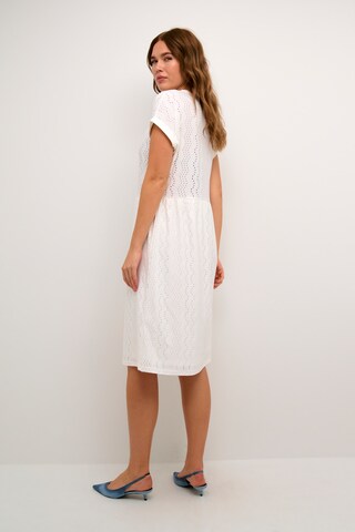 Kaffe Shirt dress 'Rachel' in White
