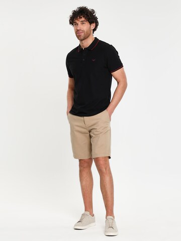 Maglietta 'THB Polo' di Threadbare in nero