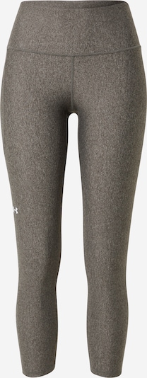 UNDER ARMOUR Pantalon de sport en gris chiné / blanc, Vue avec produit