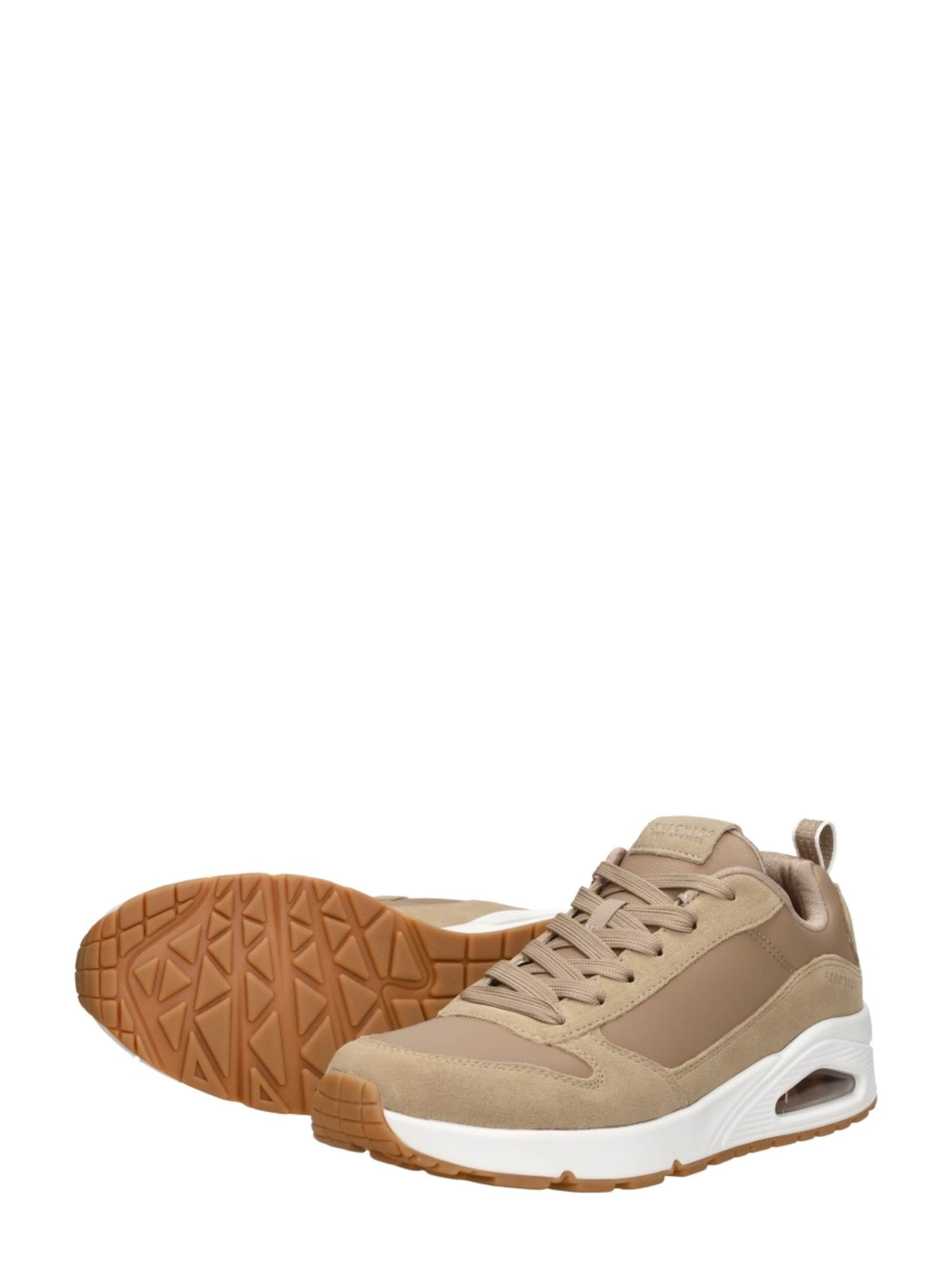SKECHERS Sneakers laag 'Uno - Stacre' in Beige