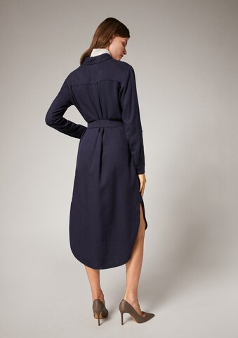 COMMA Shirt Dress in Blue