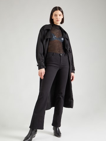 Monki Flared Pants in Black