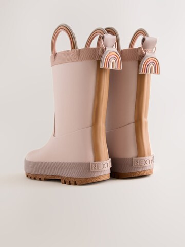Bottes en caoutchouc Next en rose