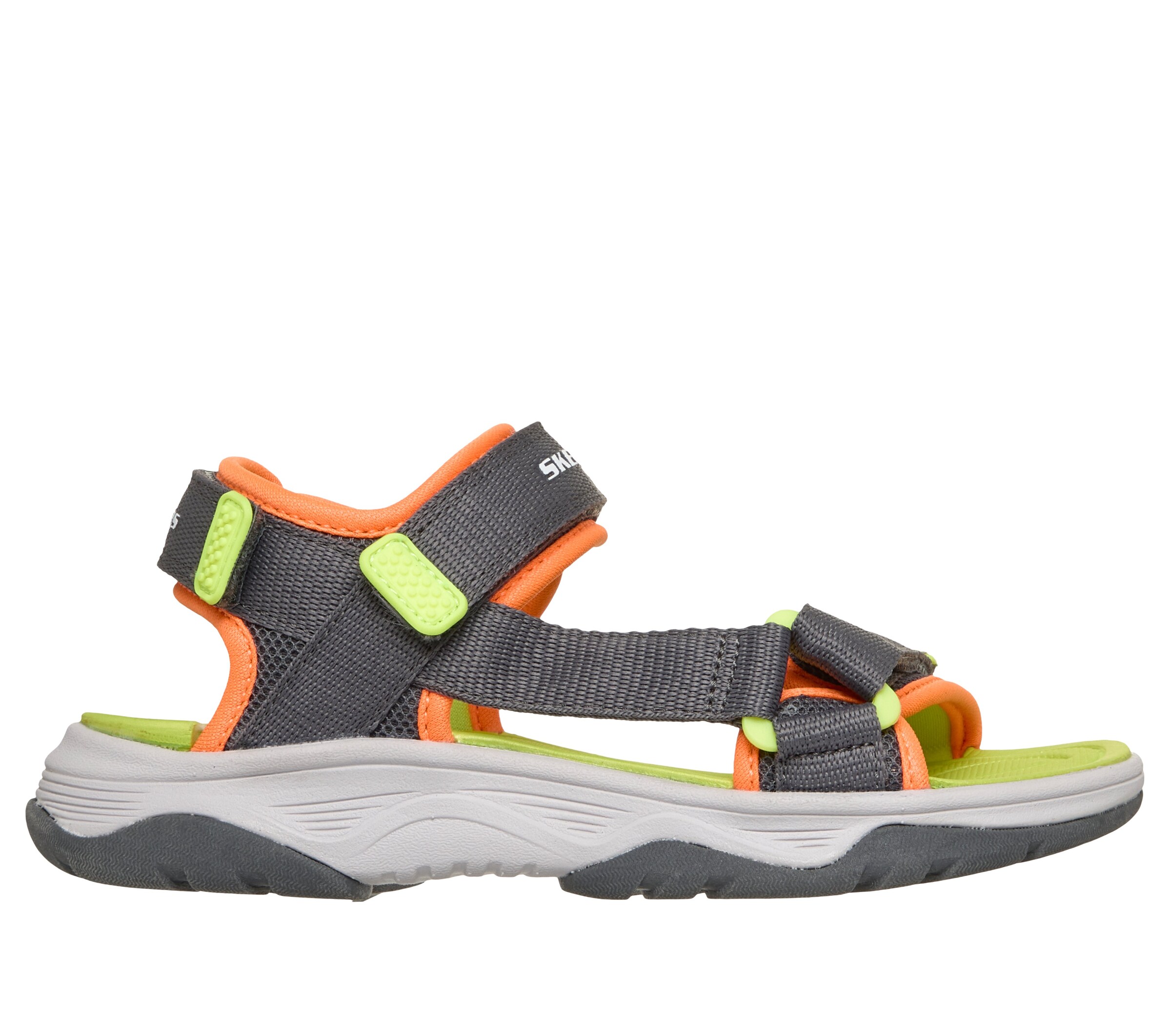 SKECHERS Sandale in Grau