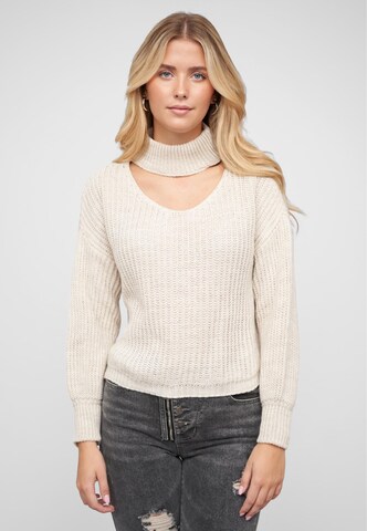 Cloud5ive Sweater in Beige: front