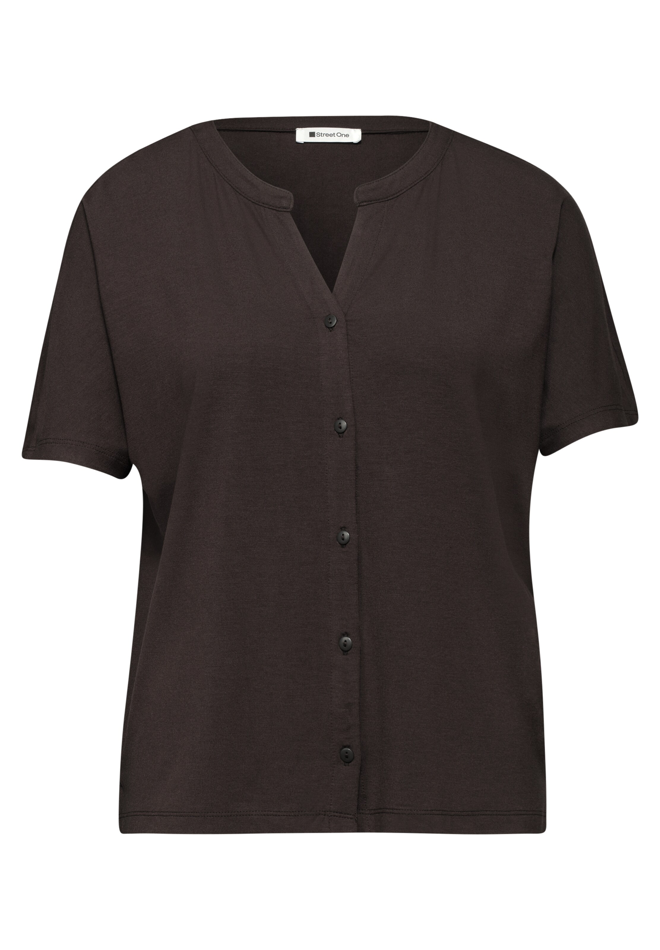 STREET ONE Blouse in Brown: front