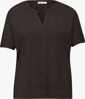 STREET ONE Blouse in Brown: front