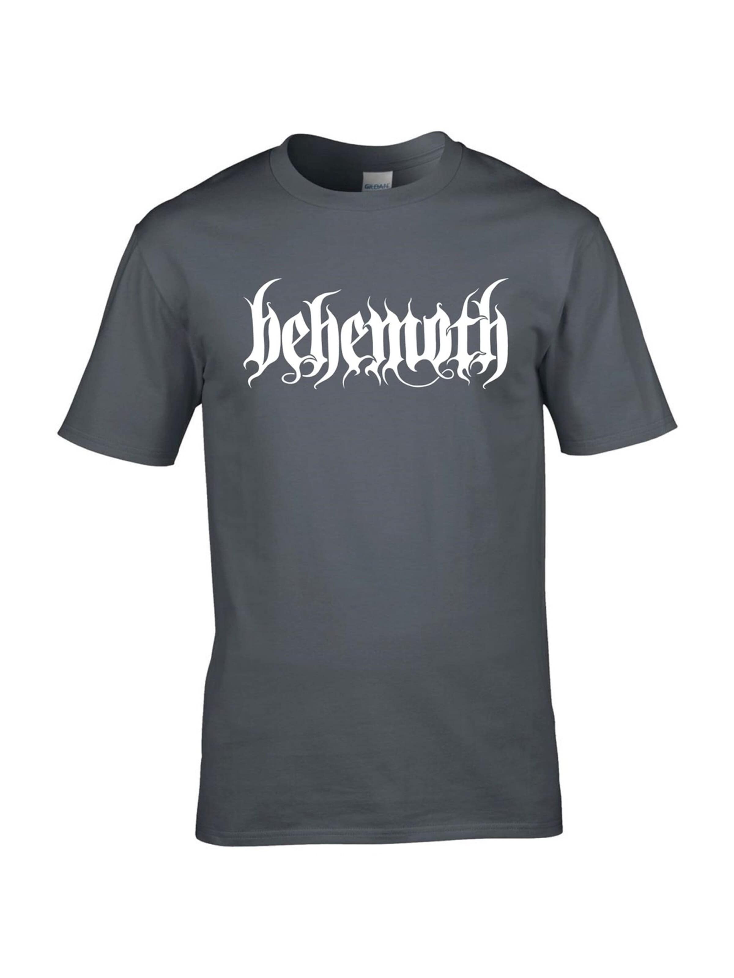 Rockshirts Shirt 'Behemoth Logo'‌‌‌‌‌ in Grau: Vorderseite