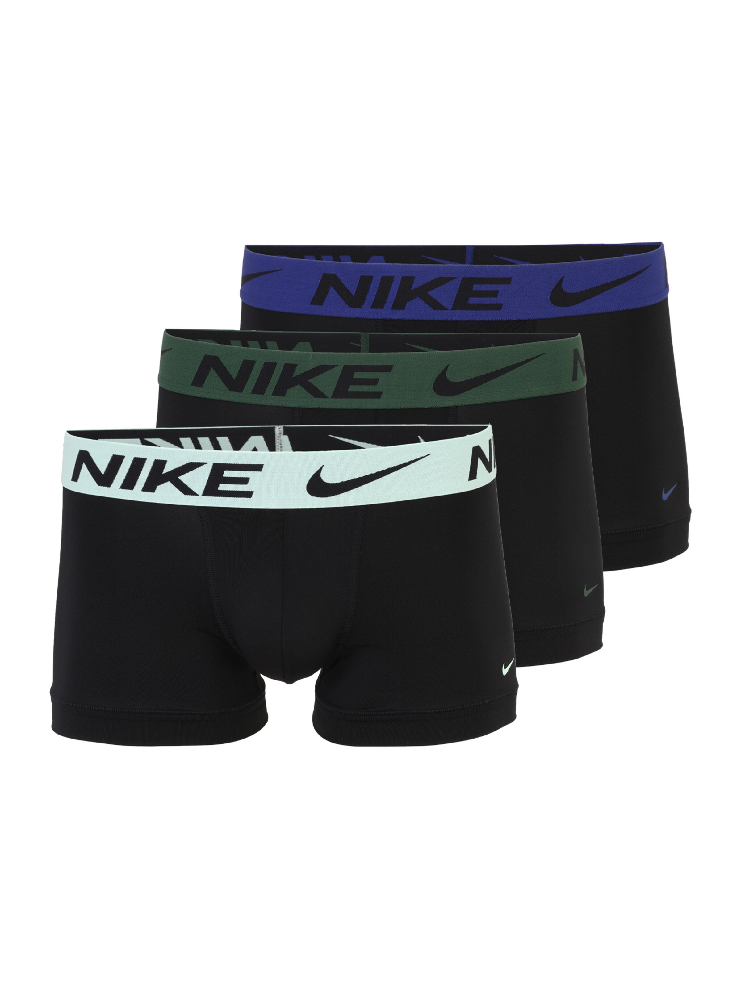 NIKE Underwear Boxershorts in Zwart: voorkant