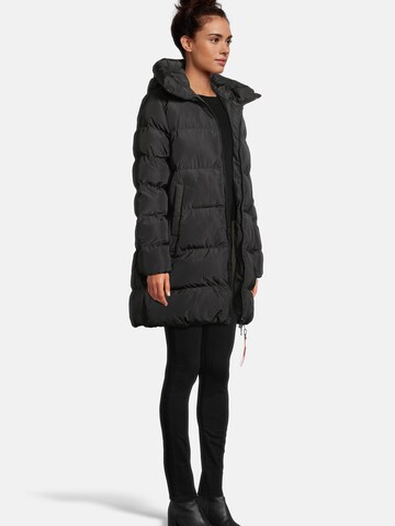 No. 1 Como Winter Coat 'ISCHG' in Black