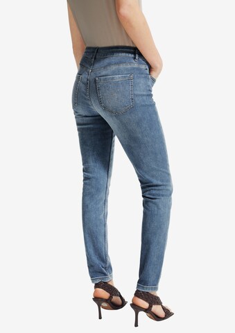 COMMA Slimfit Jeans in Blau: zadná strana