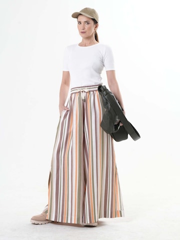 Baggy Pantalon Metamorphoza en mélange de couleurs : devant