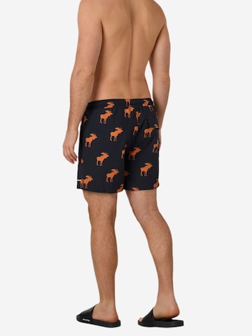 SWEDEMOUNT - Bermudas 'Forest' en negro