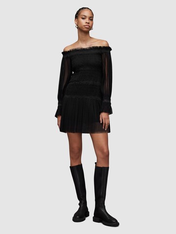 AllSaints - Vestido de gala 'LAYLA' en negro