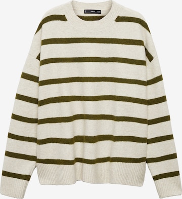 MANGO Sweater 'MARINI' in Beige: front